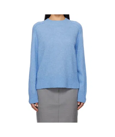 Apc Blue Naomie Sweater In Iaa Blue