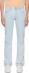 Apc Blue New Standard Jeans In Iab Light Blue