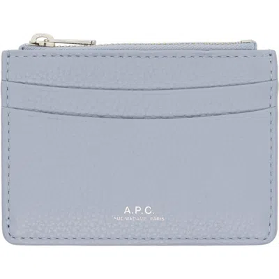 A.p.c. Blue Paris Card Holder