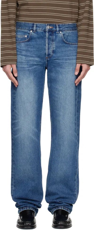 Apc Blue Rescue Jeans