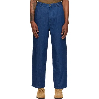 A.p.c. Blue Ricky Jeans In Iai Indigo