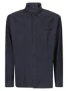 Apc Blue Shirt With Logo In Blue