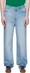 Apc Jeans A. P.c. Men Color Blue In Blue