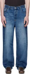 Apc Blue Solal Jeans In Blue