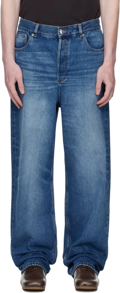 Apc Blue Solal Jeans