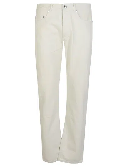 A.p.c. Blue Standard Cotton Jeans In White