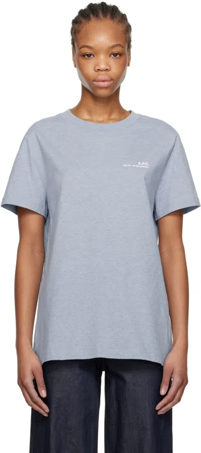 APC BLUE STANDARD ITEM OVERDYE T-SHIRT