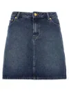 Apc A.p.c. Denim Mini Skirt In Blue
