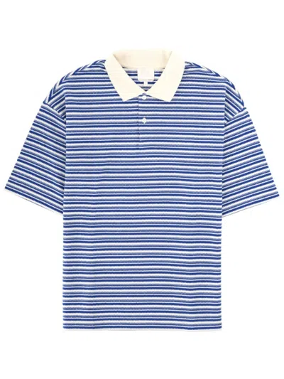 A.p.c. Blue Stripes Polo
