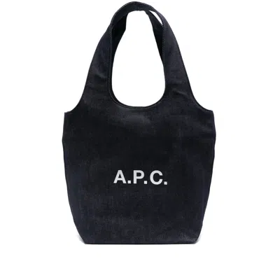 Apc Blue Tote Bags