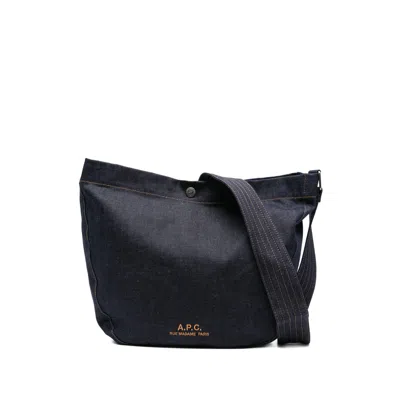 Apc A.p.c. Blue Tote Bags Women