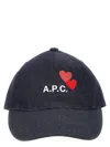 Apc A.p.c. Valentine's Day Capsule 'eden' Baseball Cap In Blue