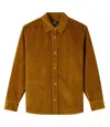 Apc Bobby Logo Overshirt In Cab - Camel