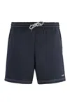 Apc A.p.c. Logo Embroidered Drawstring Swim Shorts