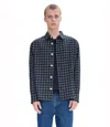 Apc A.p.c. Plaid Long In Kaa - Green