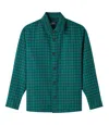 Apc Bobby Overshirt In Kaa - Green