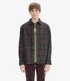 Apc Bobby Overshirt Xl Dark Chestnut Brown In Dark Chestnut Brown