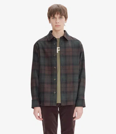 Apc Bobby Overshirt Xl Dark Chestnut Brown