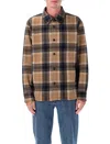 Apc Bobby Overshirt In Gray