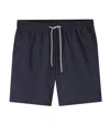 Apc Bobby Shorts In Iak - Dark Navy Blue