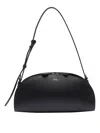 Apc Mini Demi-lune Structured Shoulder Handbag In Black