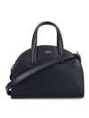Apc A.p.c. Demilune Tote Bag Small In Black