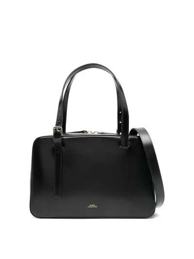 Apc Virginie Shoulder Bag In Black