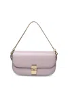 APC GRACE PINK LEATHER BAG