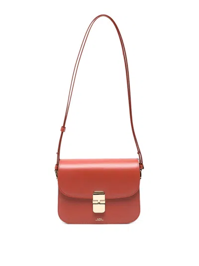A.p.c. Bolsa De Hombro - Naranja