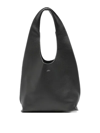 A.p.c. Bolsa De Hombro - Negro