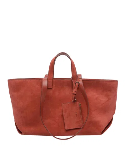 A.p.c. Bolsa De Hombro - Rojo