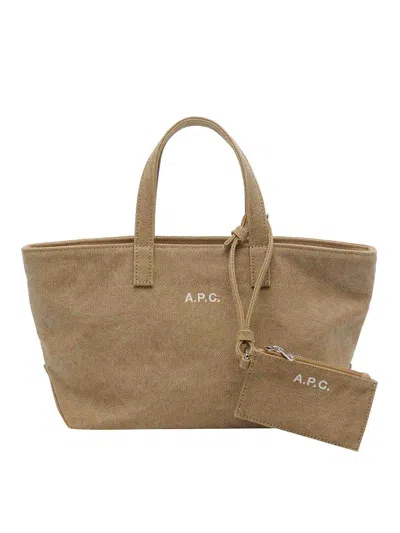 A.p.c. Bolso Clutch - Beis