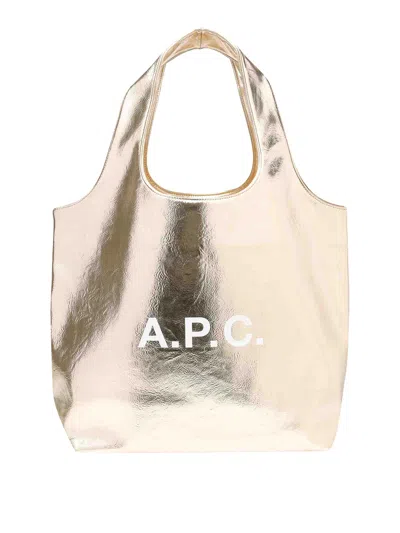 Apc Gold Ninon Tote Bag