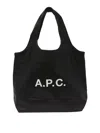 Apc A.p.c. Women Ninon Tote Bag In Black