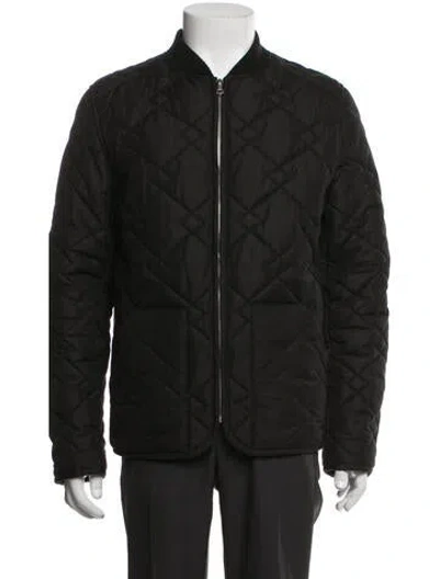 Pre-owned A.p.c. Bomber Jacket In Black