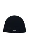 Apc Ribbed Wool Beanie