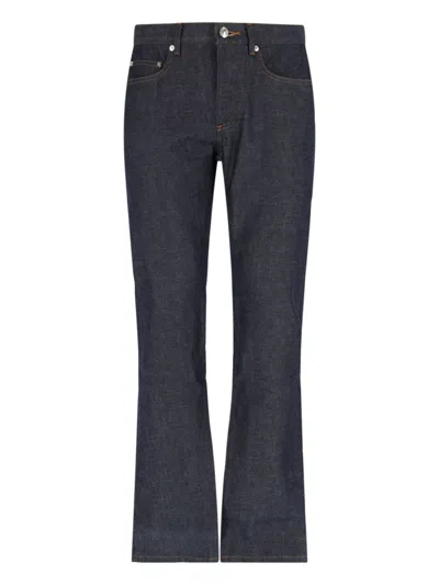 A.p.c. Bootcut Jeans In Blue