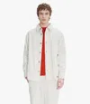 Apc A. P.c. Boris Corduroy Overshirt In Aad - Ecru