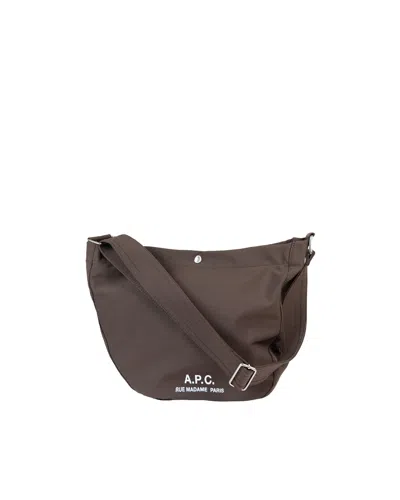 Apc Borsa A Spalla Journal Dark Brown