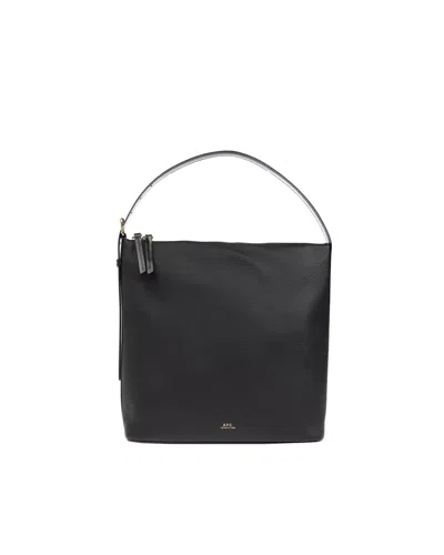 APC BORSA A SPALLA VERA BLACK