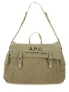 Apc A.p.c. Men Shoulder Bag With Logo