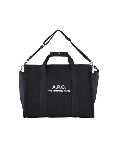 Apc Borsa A Tracolla Gym Recuperation Nera In Black