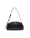 Apc Mini Demi-lune Structured Shoulder Handbag In Lzz