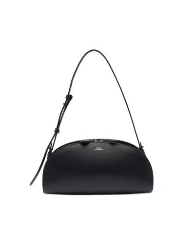 APC DEMI LUNE BLACK BAG