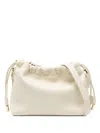 A.p.c. Mini Ninon Drawstring Shoulder Bag In Nude