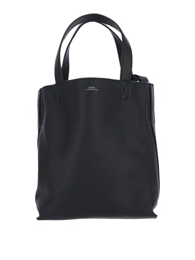 Apc Borsa Shopper In Black