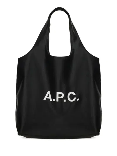A.p.c. Borsa Tote "ninon" In Black