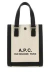 Apc Two-tone Canvas And Leather Camille 2.0 Mini Handbag