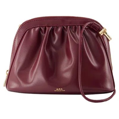 Apc Bourse Ninon Crossbody - A. P.c. - Synthetic - Burgundy