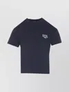 Apc Logo-embroidered Cotton T-shirt